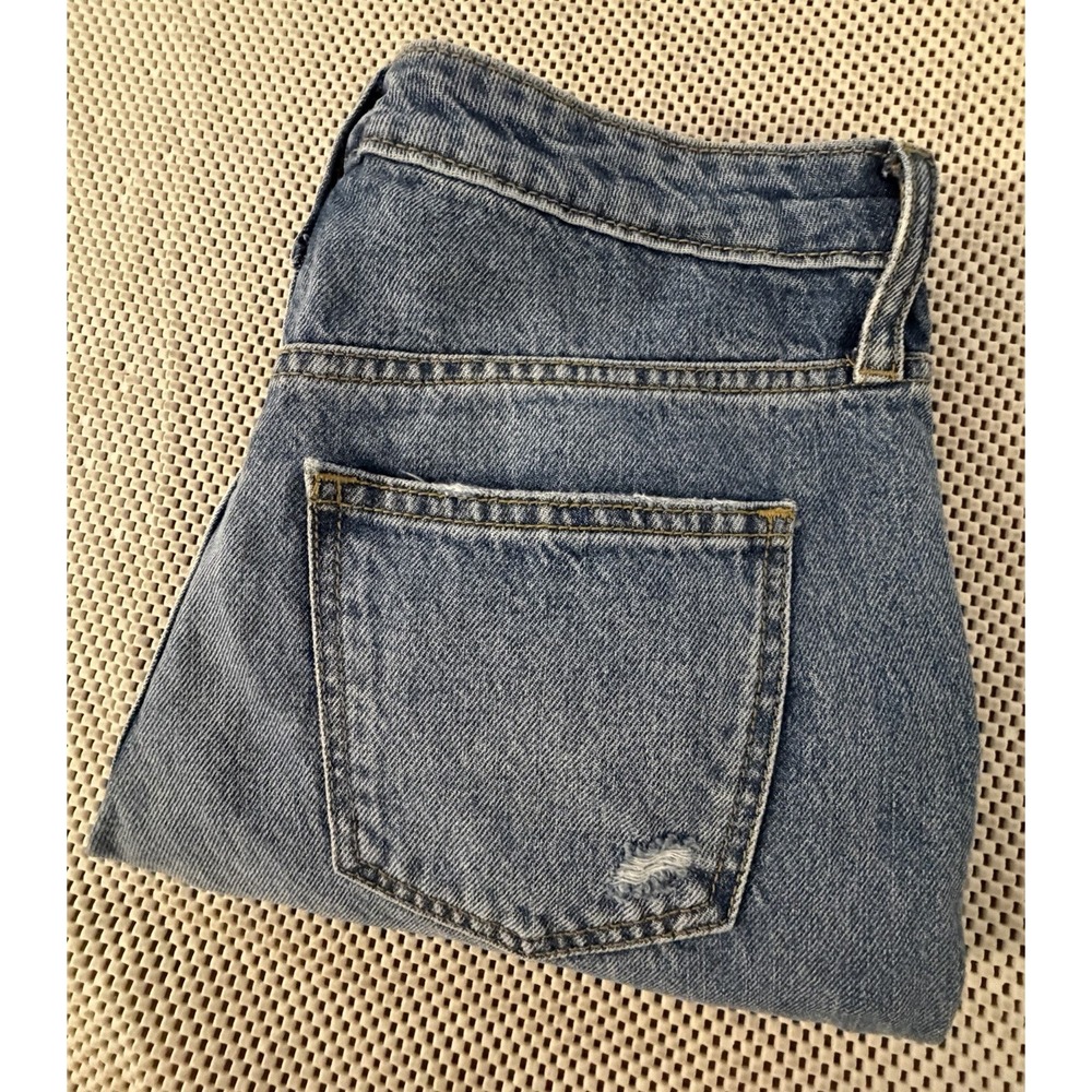 Universal Thread High-Rise Straight Leg Jeans Size 4/27 Ankle Crop Short Women